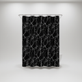 Marble effect shower curtain - ShowerNero