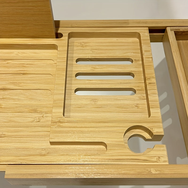 Multi-Bath Shelf Made of Bamboo - RelaxShelf