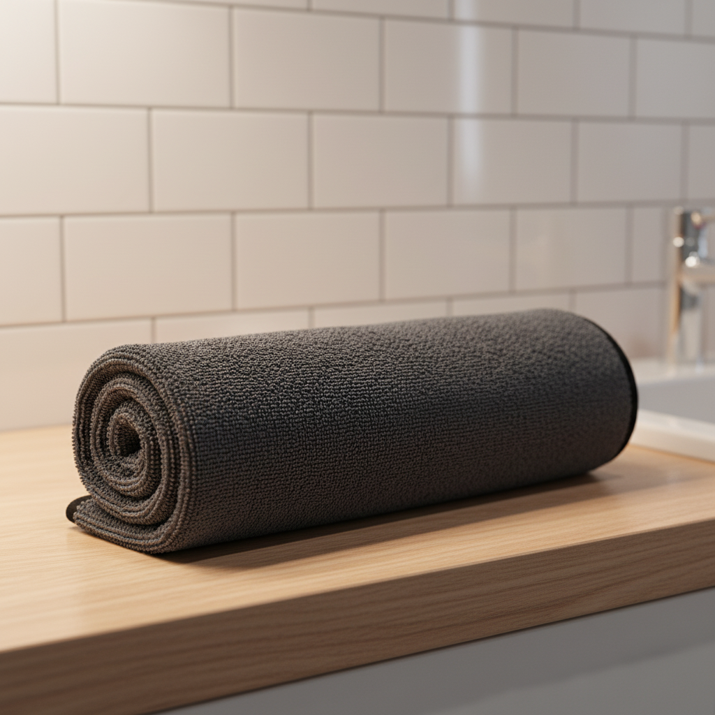 Microfibre cloth for comfort - FluffWipe