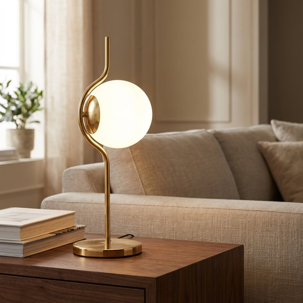 Minimalist Sculptural Table Lamp - Auraquill