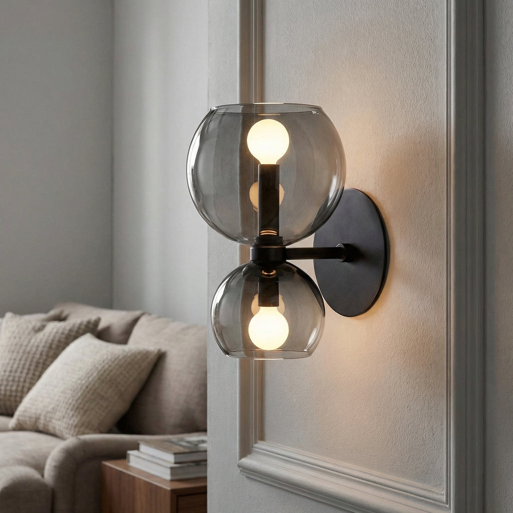 Minimalist Double Light Sconce - Glowetta