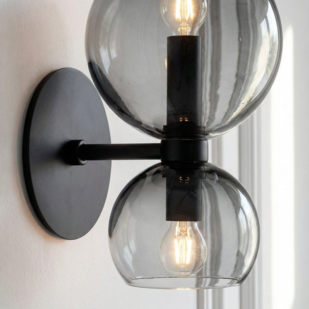Minimalist Double Light Sconce - Glowetta