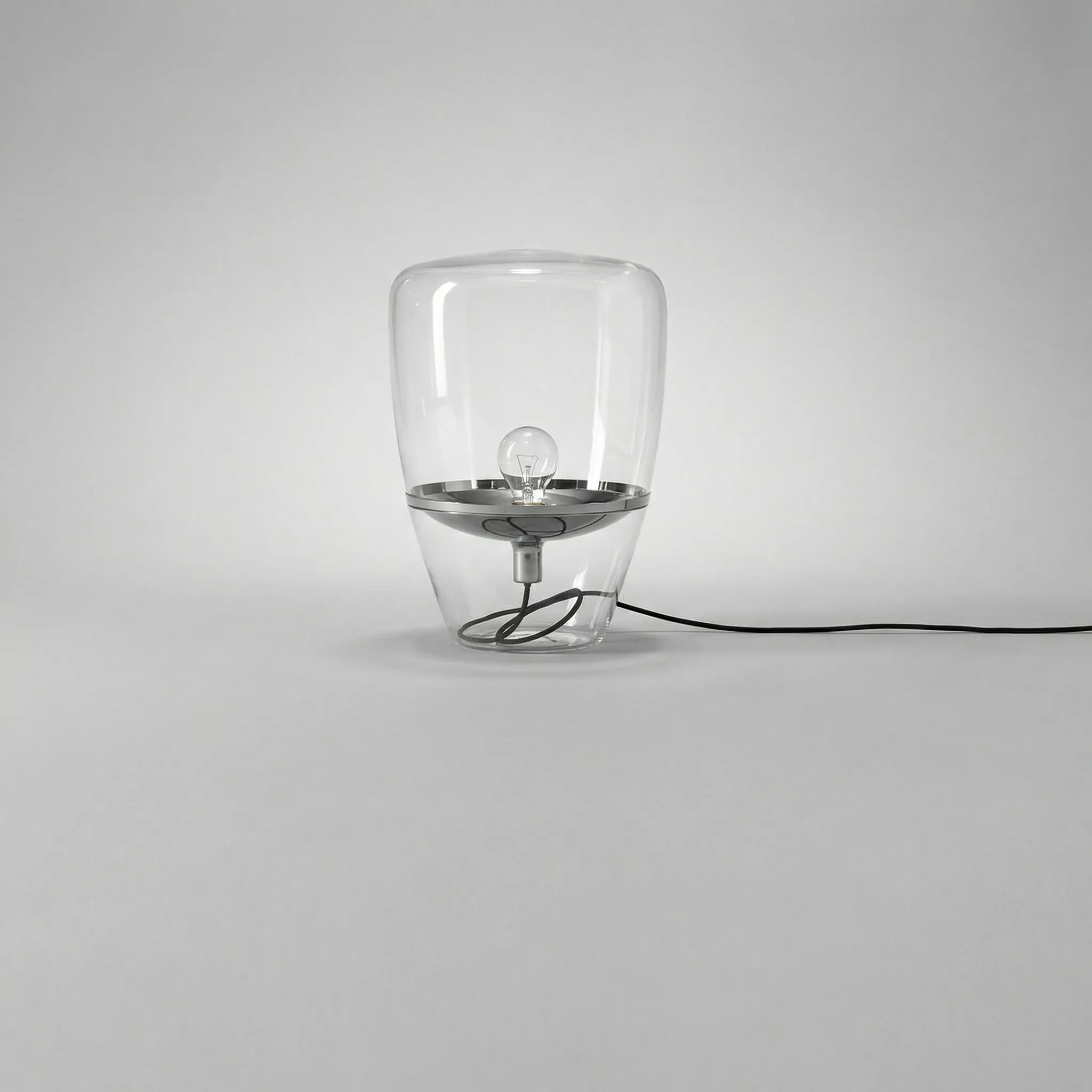 Minimalist Glass Table Lamp - Nordella