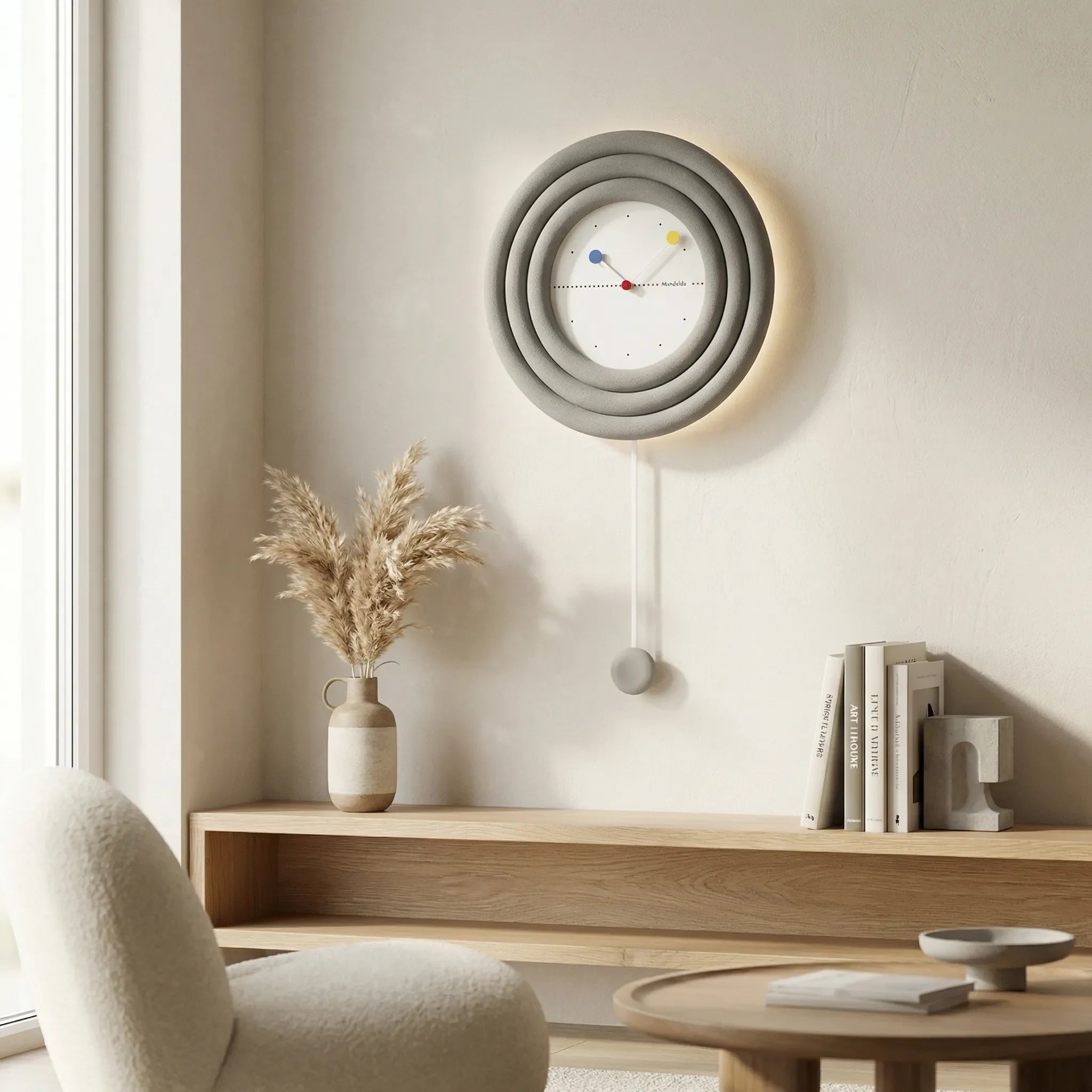 Minimalist Pendulum Wall Clock - Circulonix