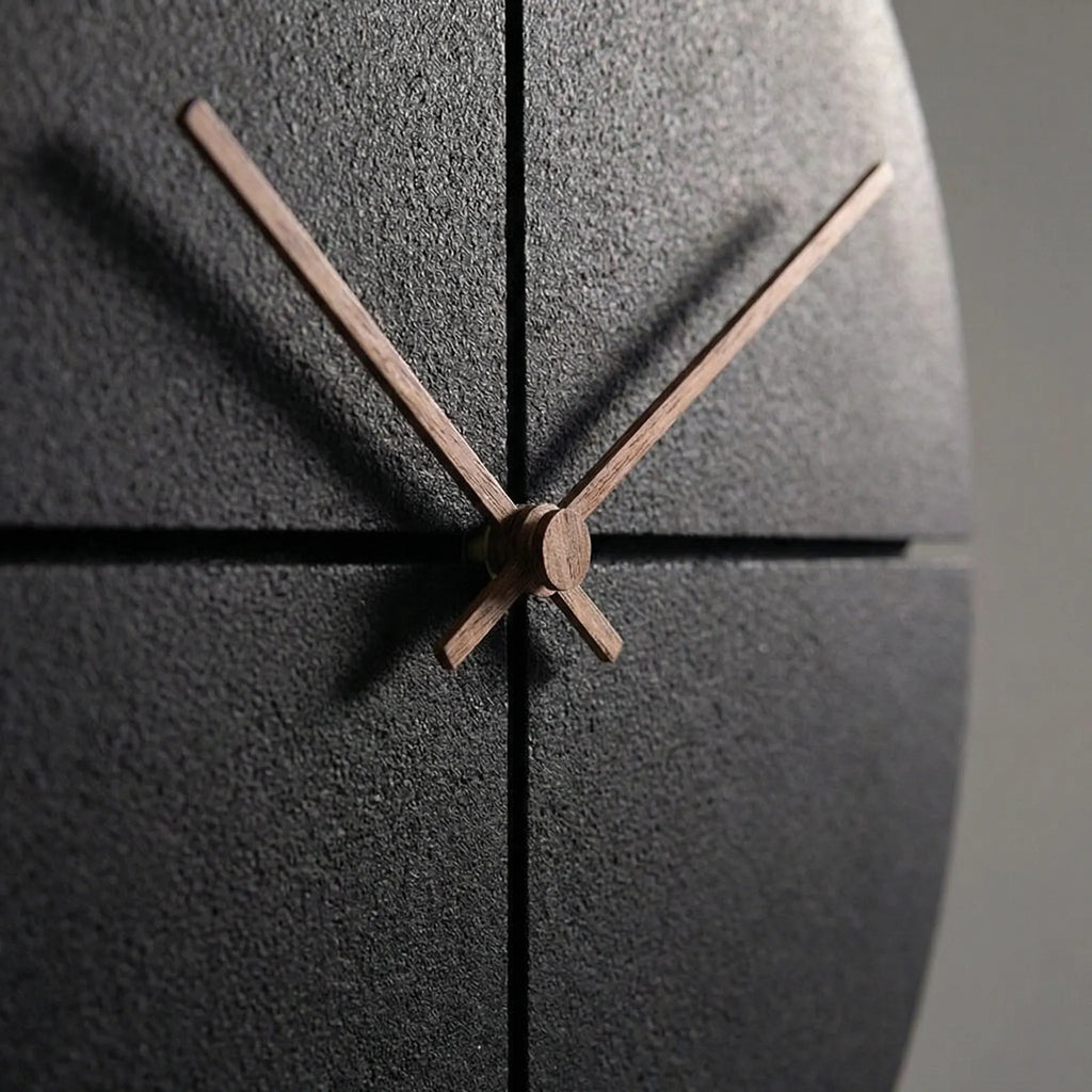 Minimalist Round Analog Wall Clock - Veltara