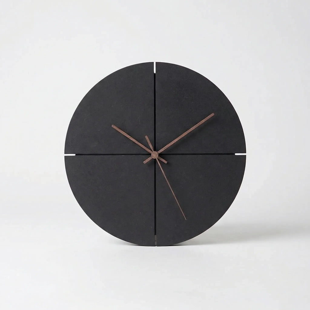 Minimalist Round Analog Wall Clock - Veltara