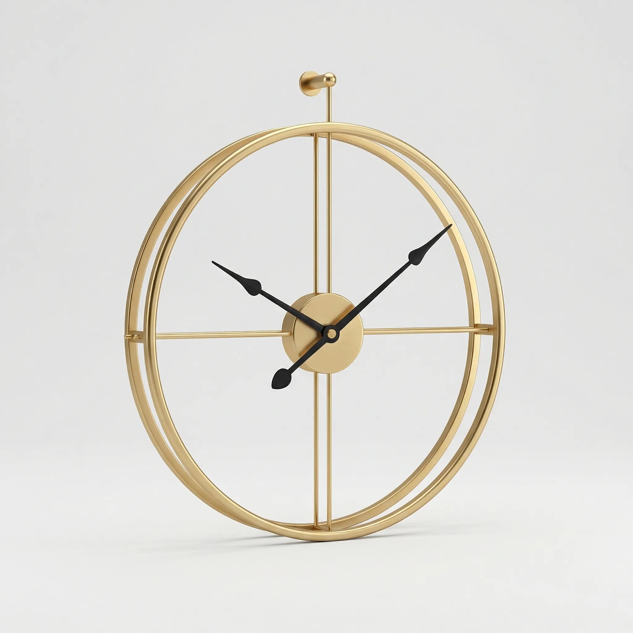 Minimalist Round Wall Clock - Skandara