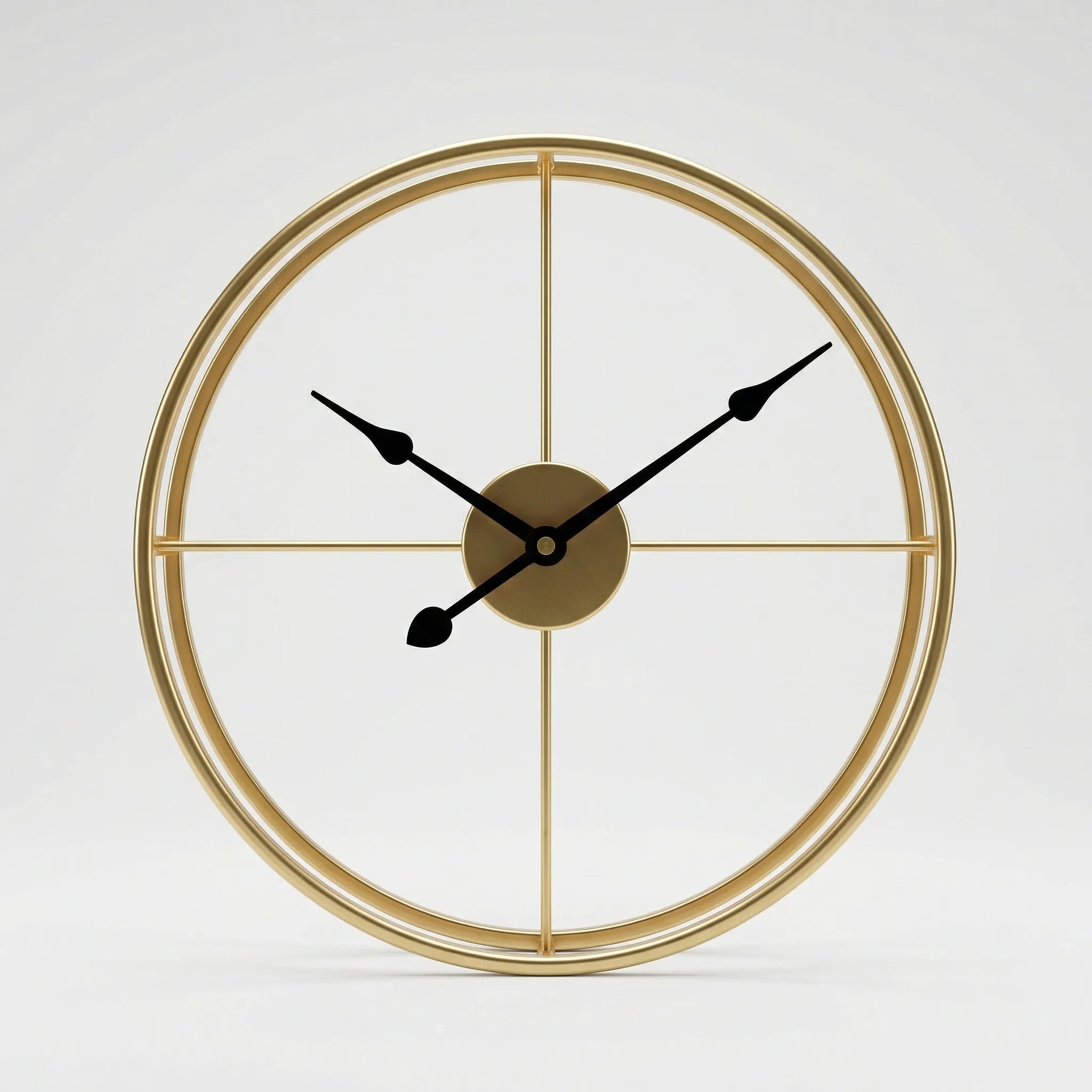 Minimalist Round Wall Clock - Skandara