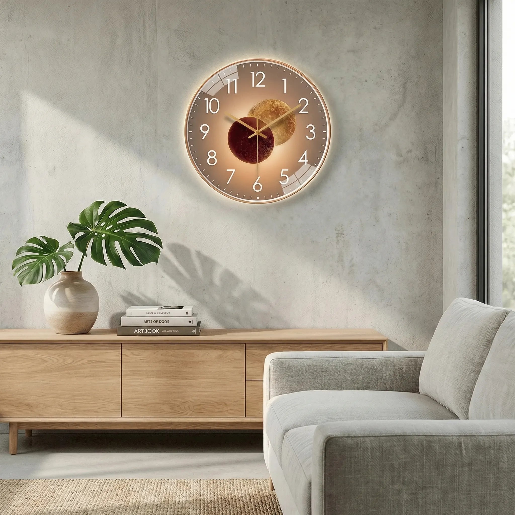 Minimalist Wall Clock - Aurello