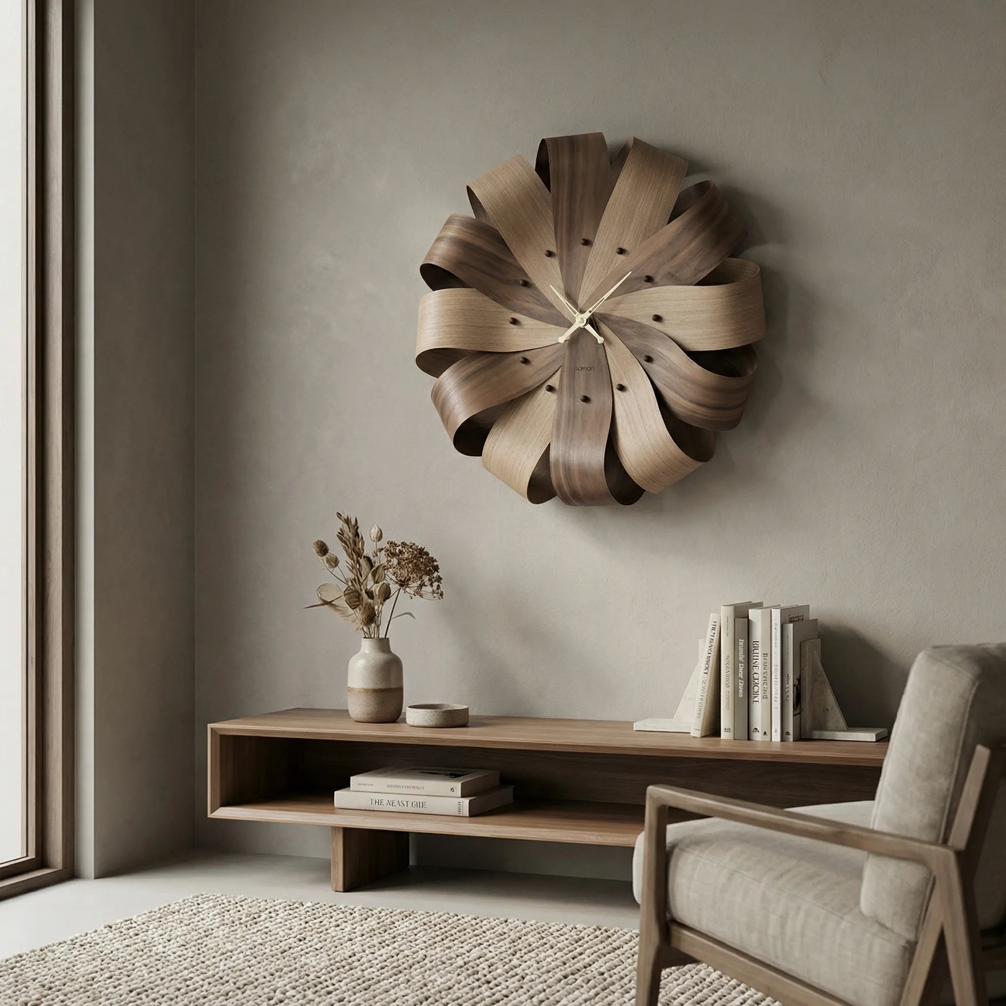 Modern Decorative Wall Clock - Lunavene