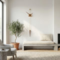 Modern Long Pendulum Wall Clock - Auravex
