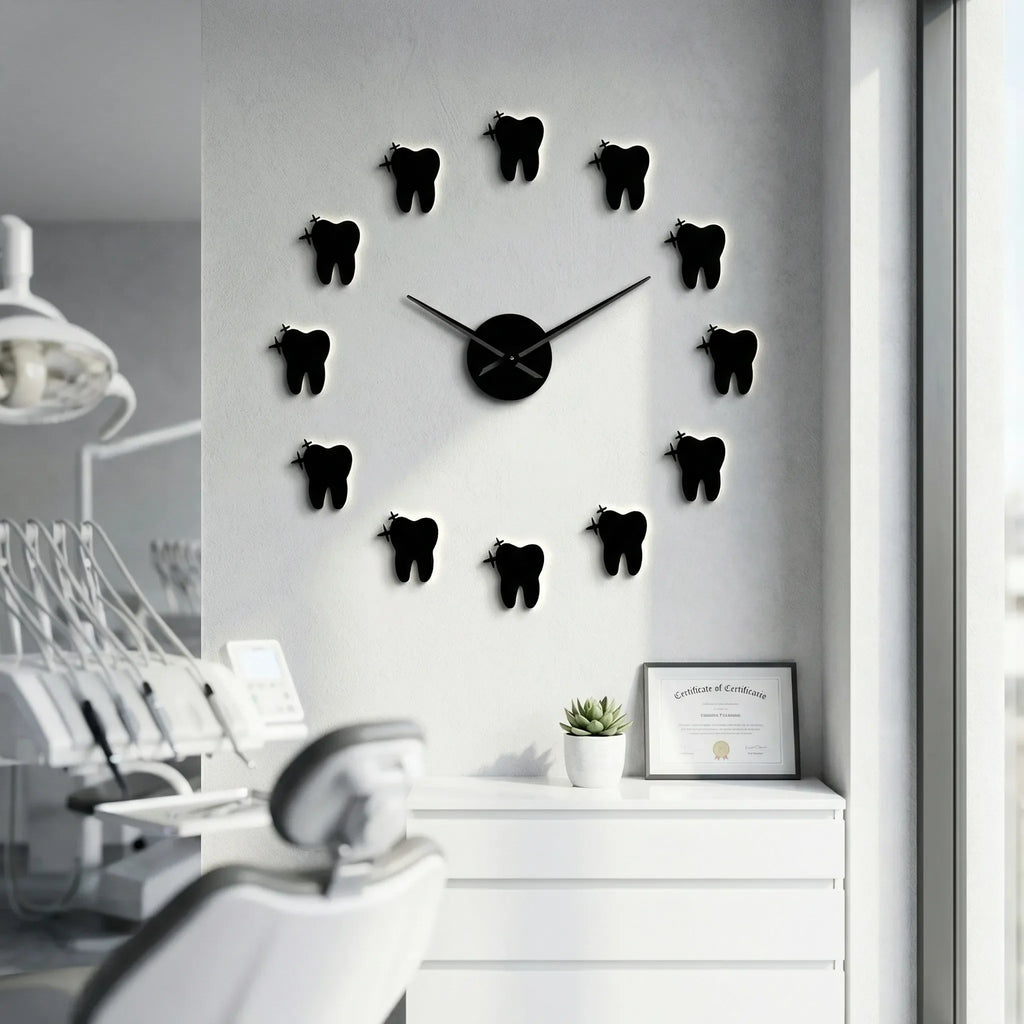 Modern Mirror Effect Wall Clock - DentiqueClock