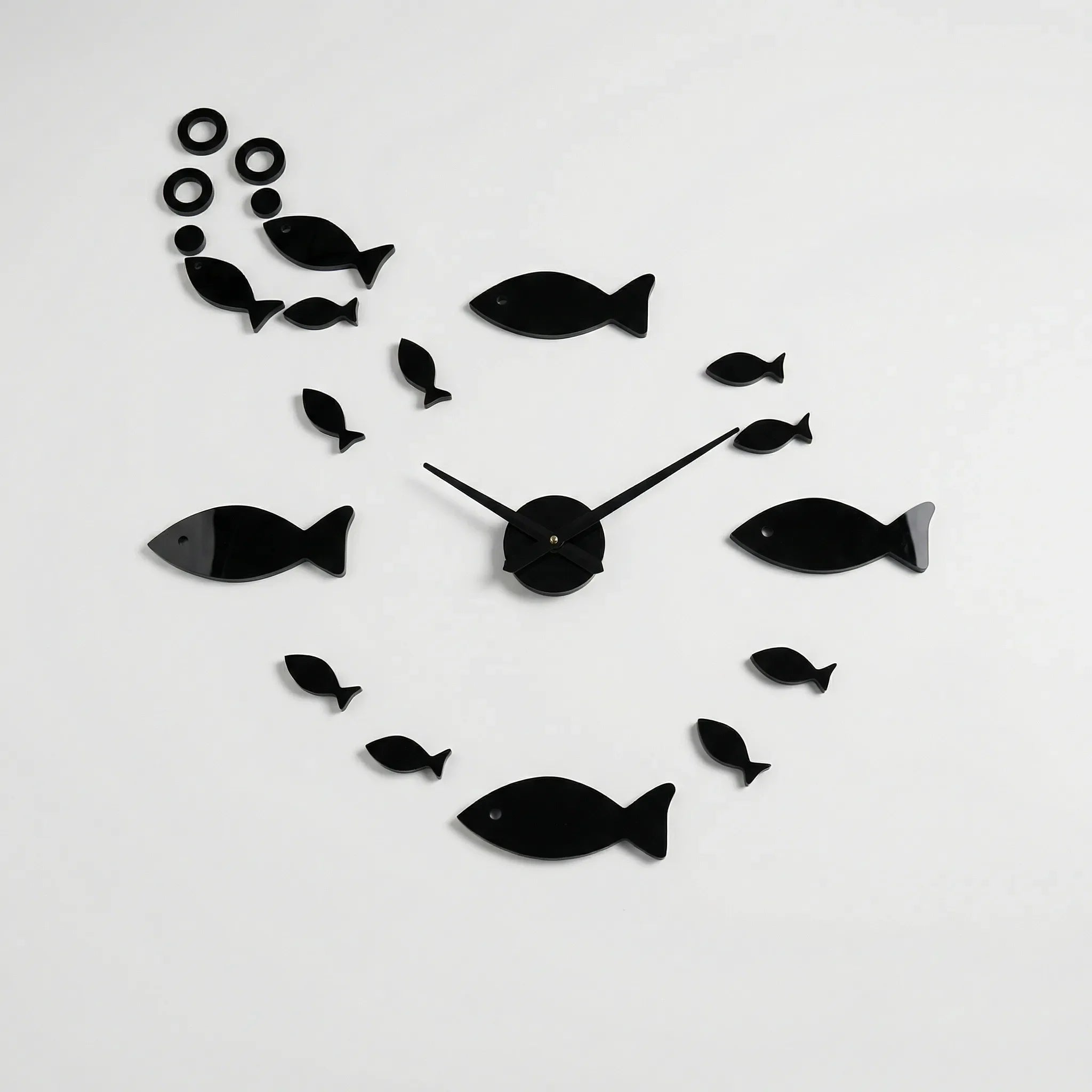 Modern Mirror Wall Clock - Miraflow