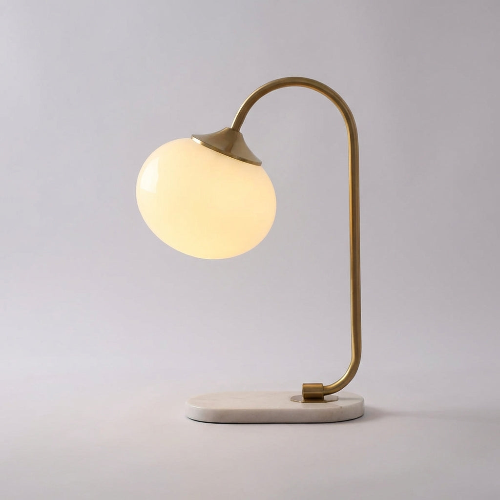 Modern Rounded Table Lamp - Melluma