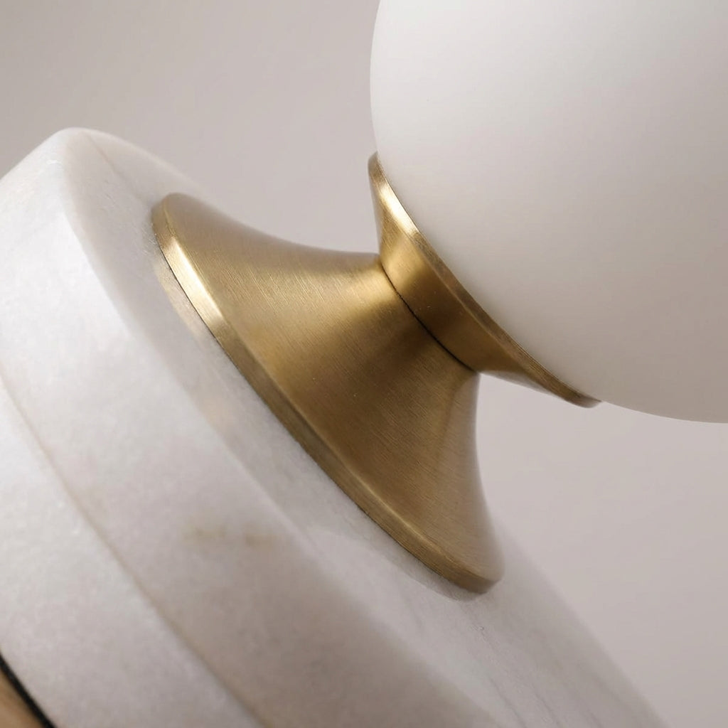 Modern Rounded Table Lamp - Melluma