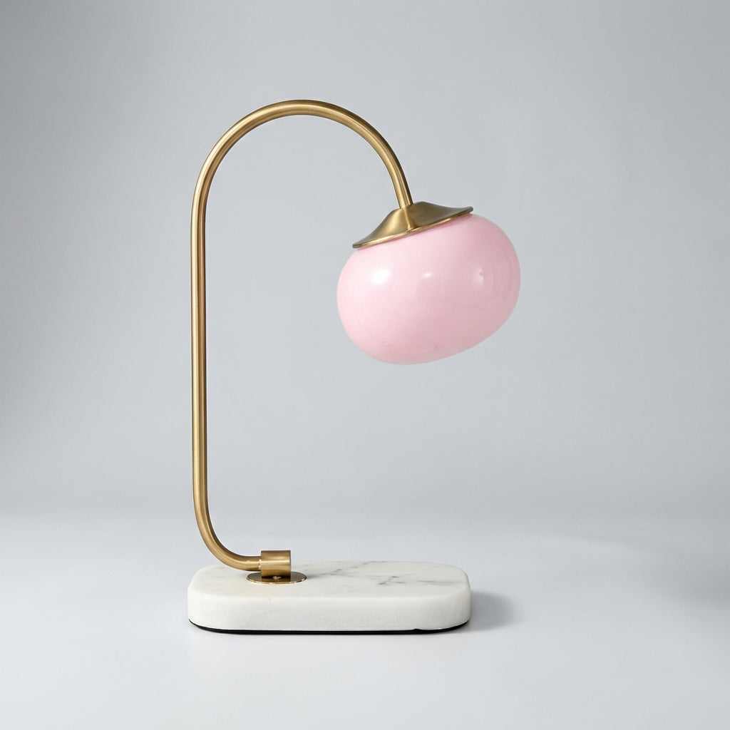 Modern Rounded Table Lamp - Melluma