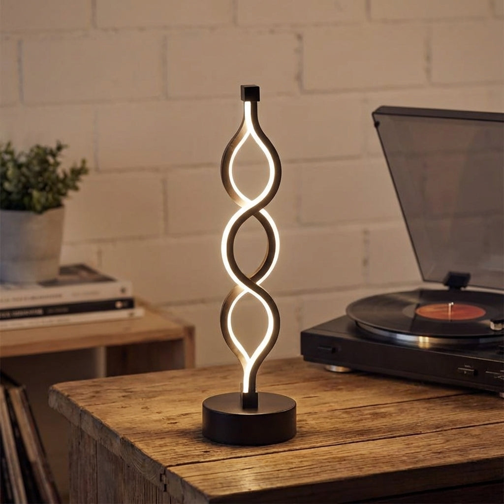 Modern Spiral Table Lamp - Spirique