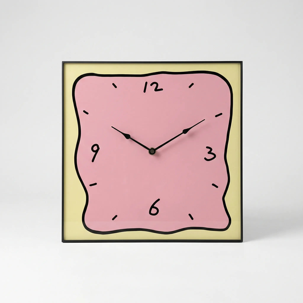 Modern Square Wall Clock - TimeLuma