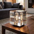 Modern Cube Table Lamp – Crystalix