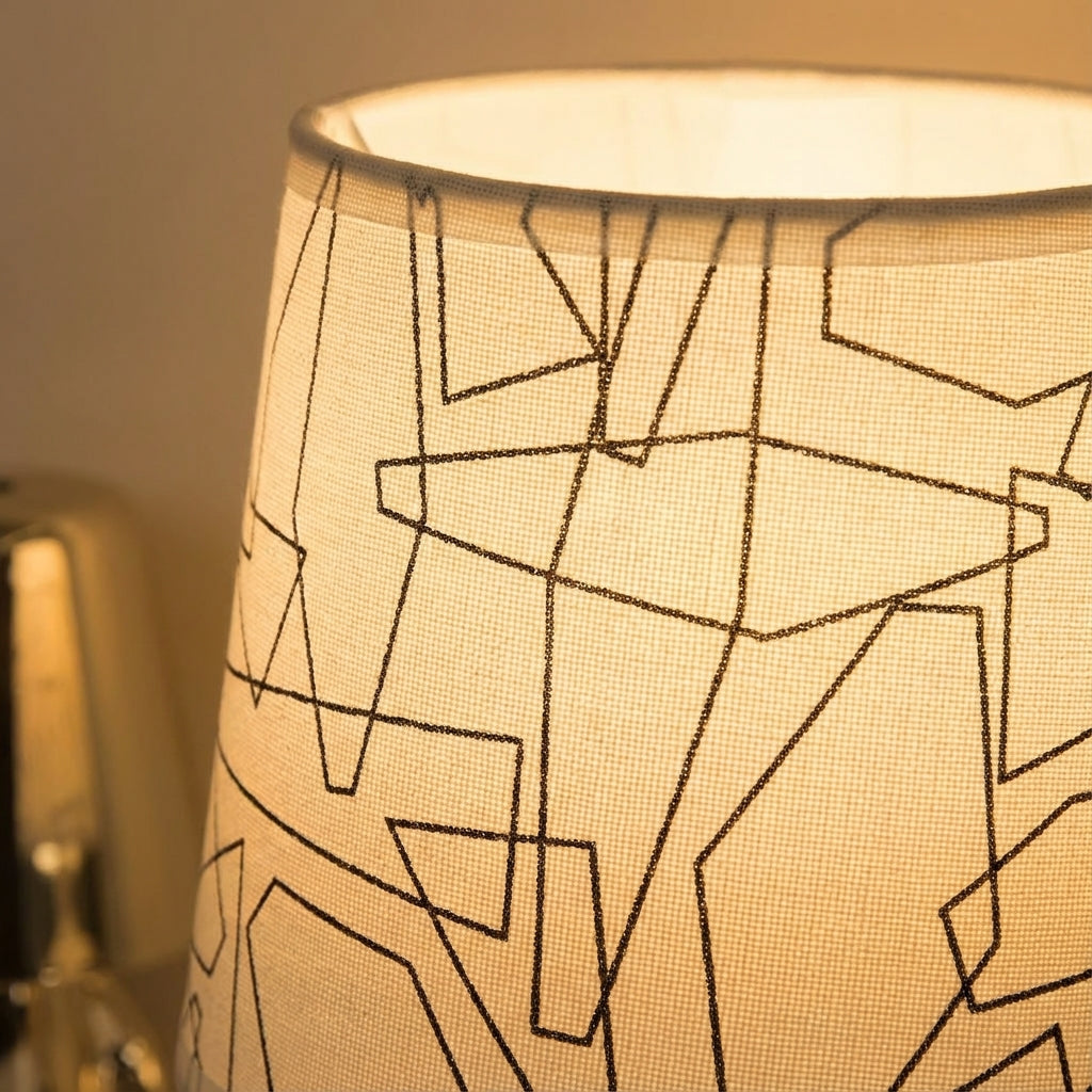 Modern Geometric Table Lamp – Geomara
