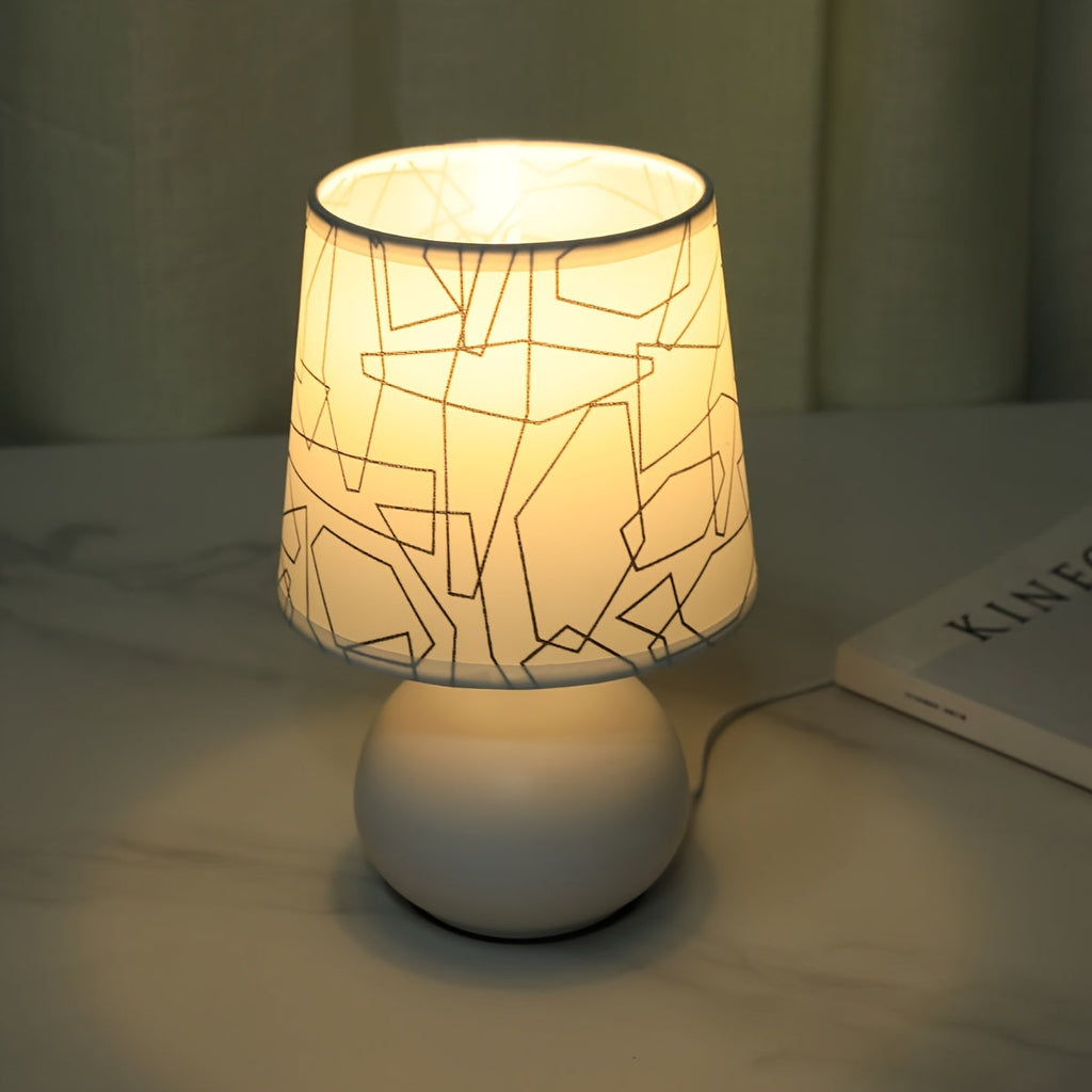 Modern Geometric Table Lamp – Geomara