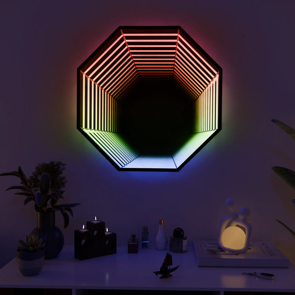 Modern Hexagonal Wall Lamp – Hexalume