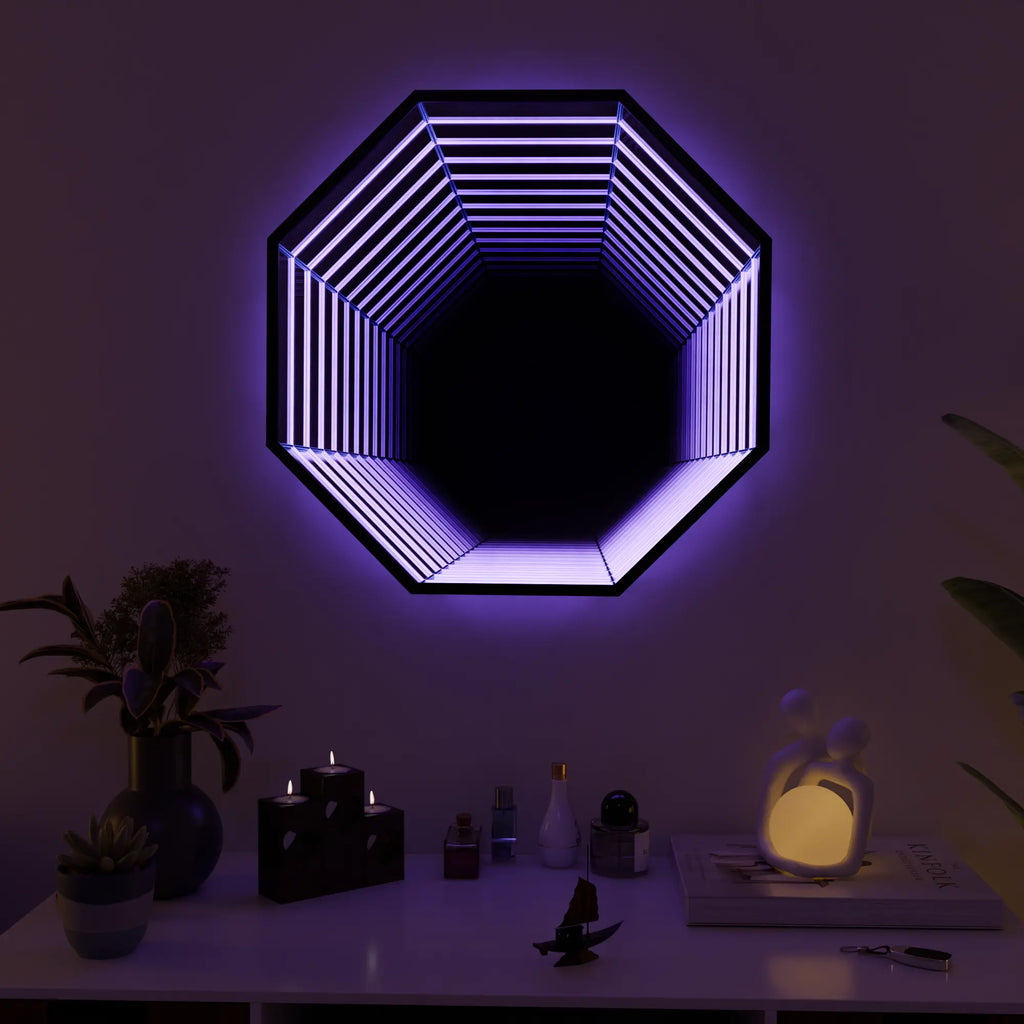 Modern Hexagonal Wall Lamp – Hexalume