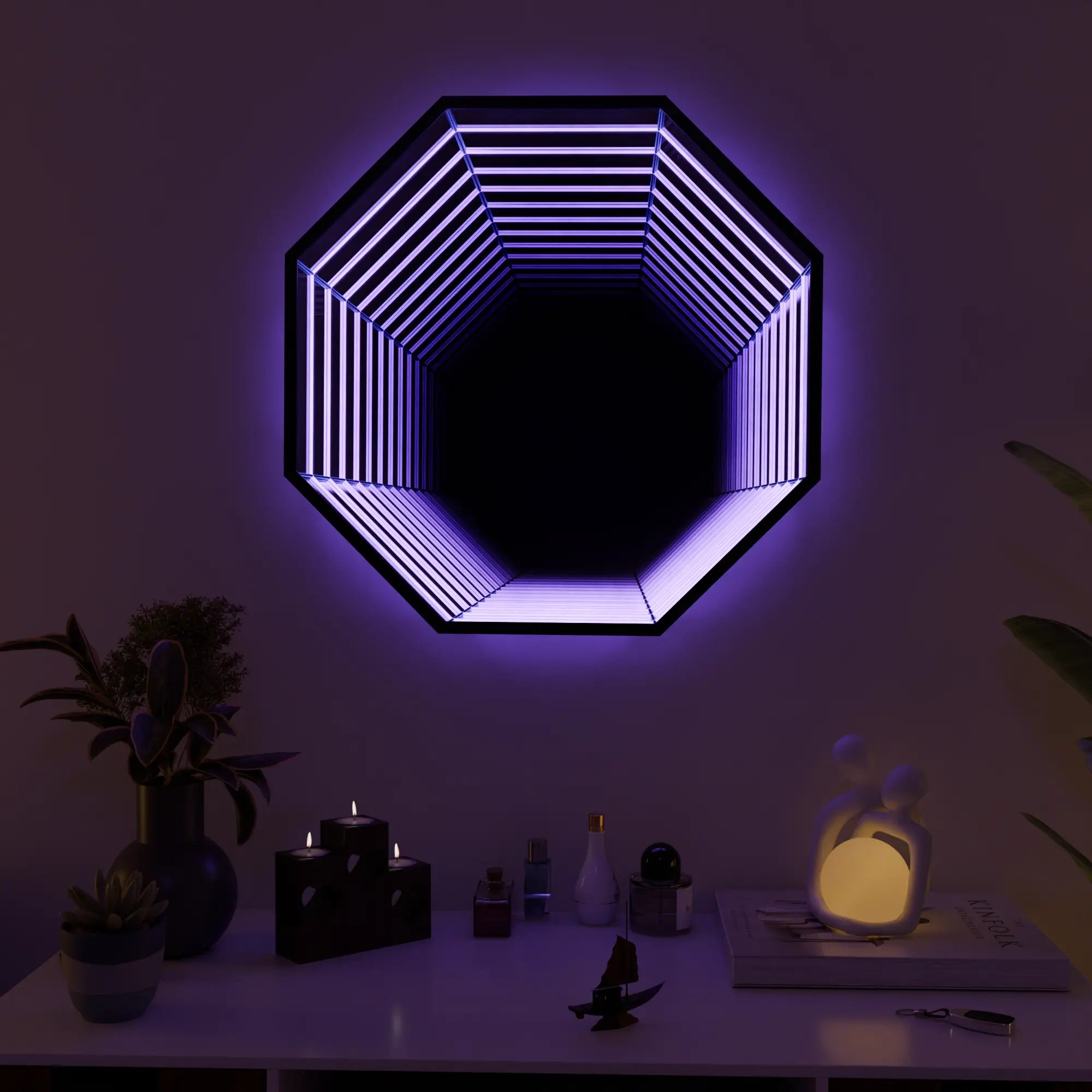 Modern Hexagonal Wall Lamp – Hexalume