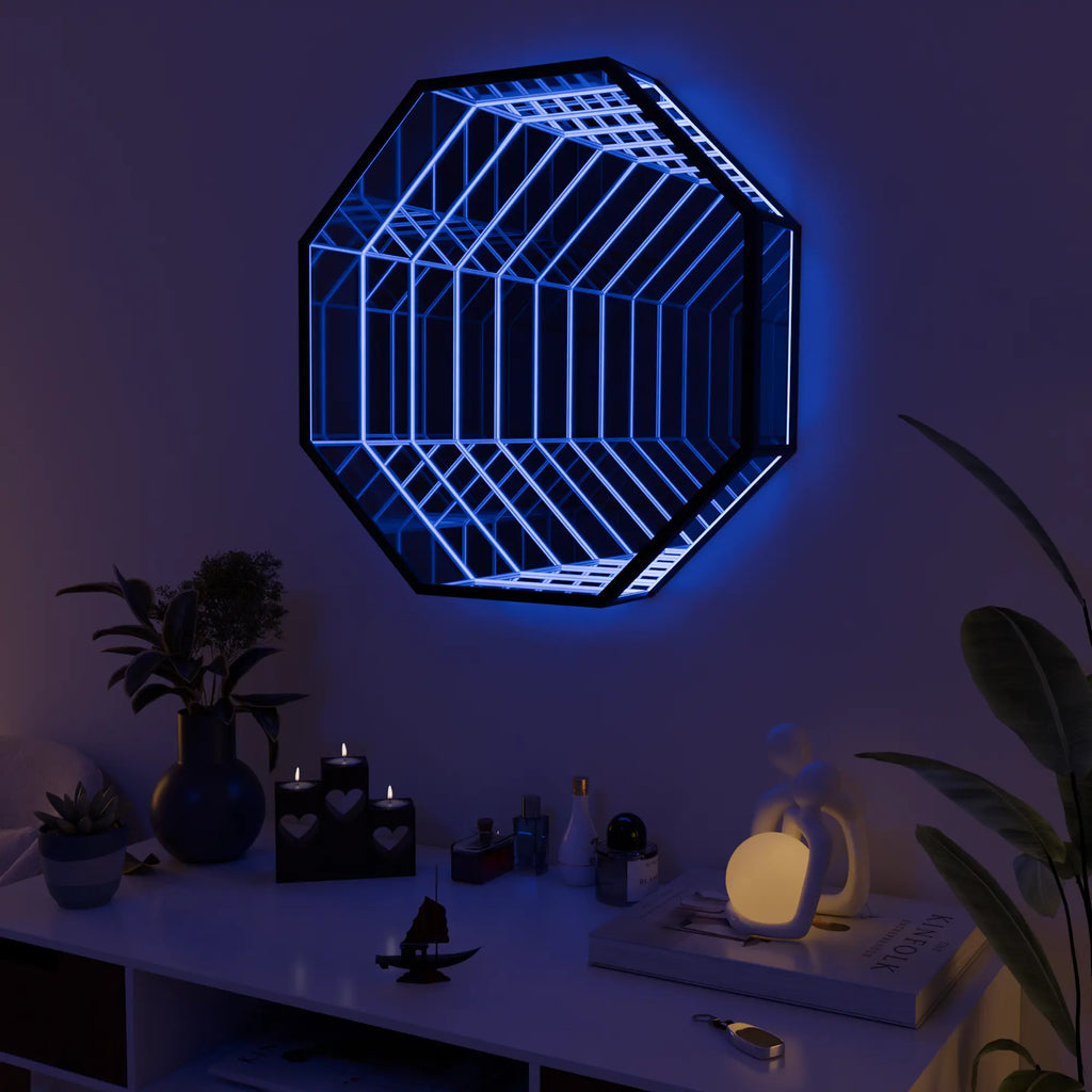 Modern Hexagonal Wall Lamp – Hexalume