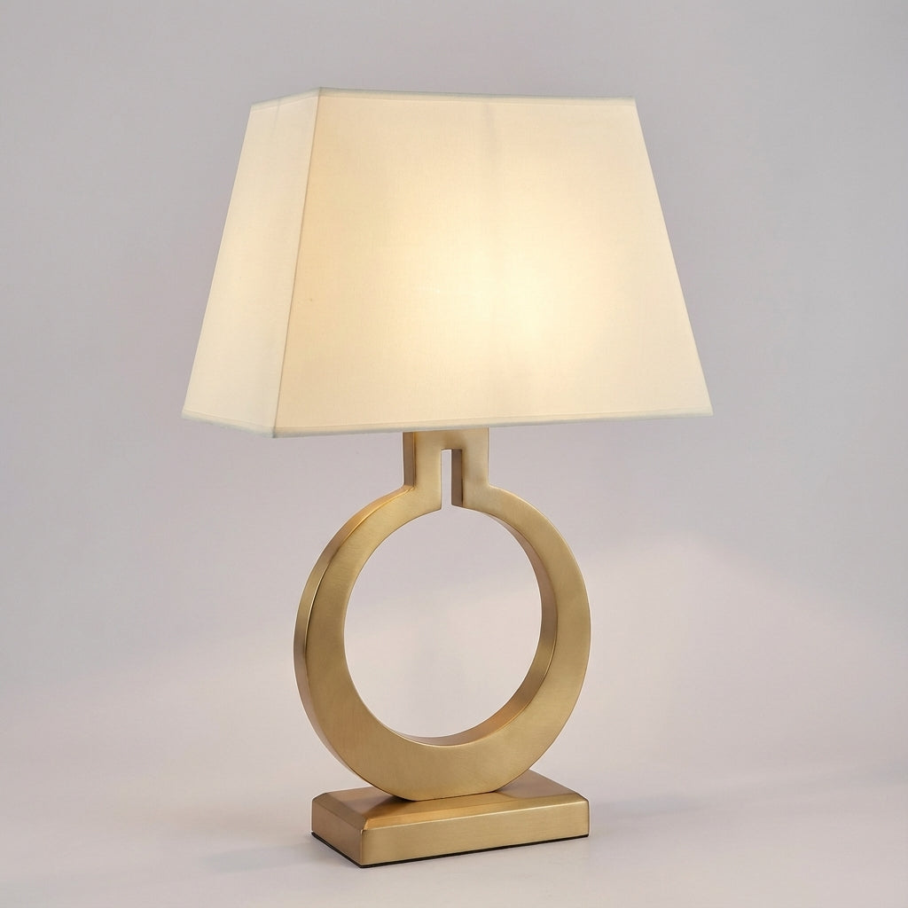 Modern villa-inspired table lamp – Glimora