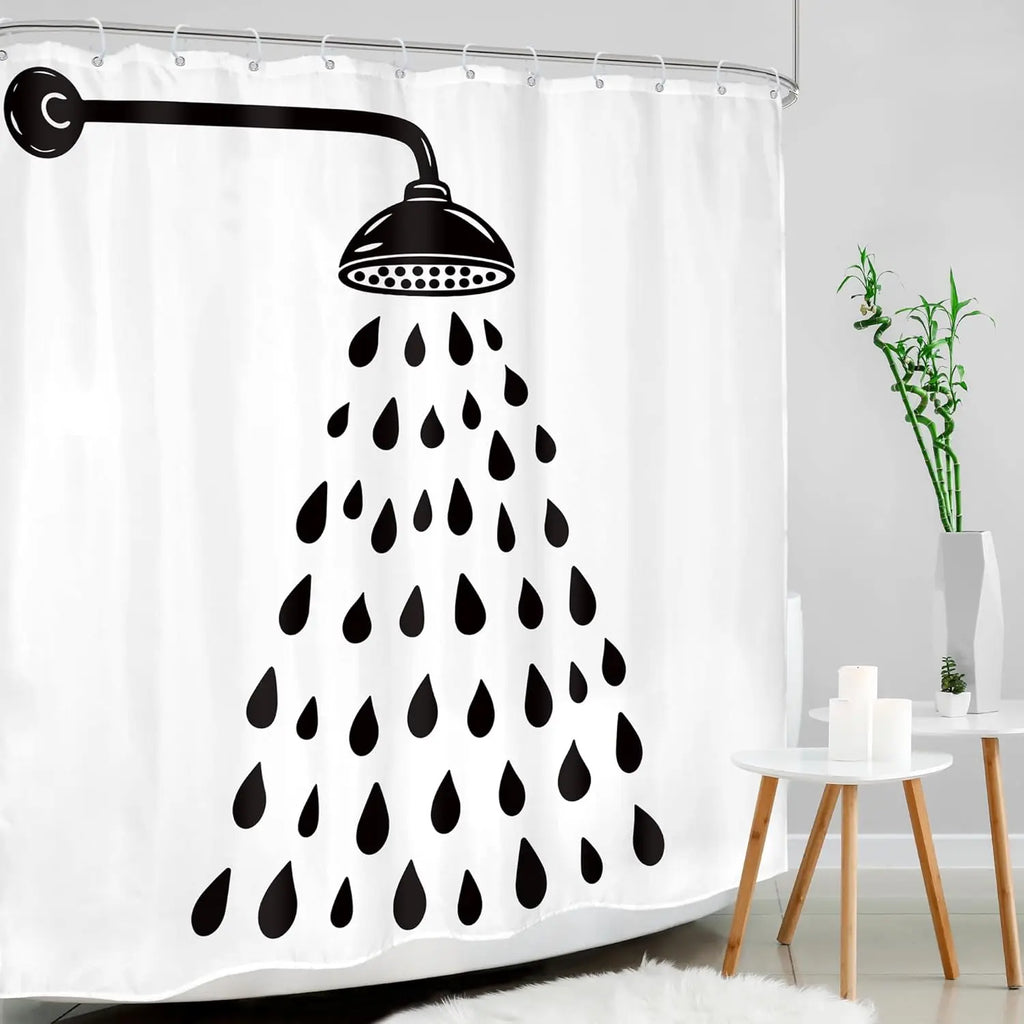 Modern Bathroom Decoration Polyester Shower Curtain - Showerlyn