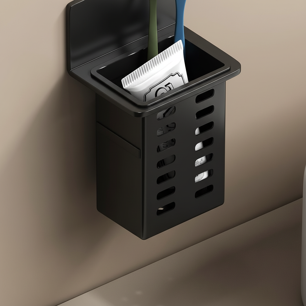 Multifunctional Bathroom Shelf - StickHolder