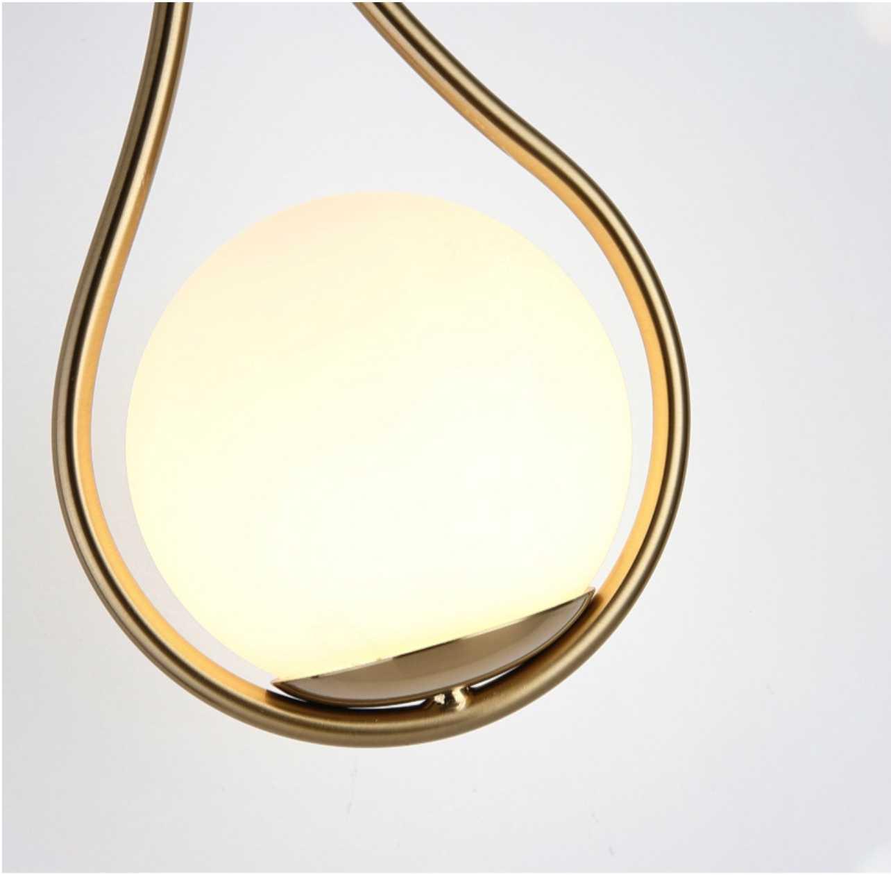 Nordic-inspired teardrop pendant light – Noctrelle