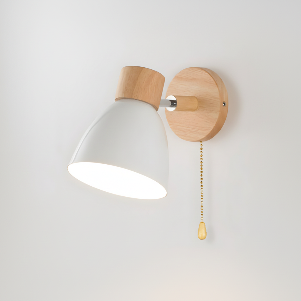 Nordic Wood Wall Lamp - WoodLuma