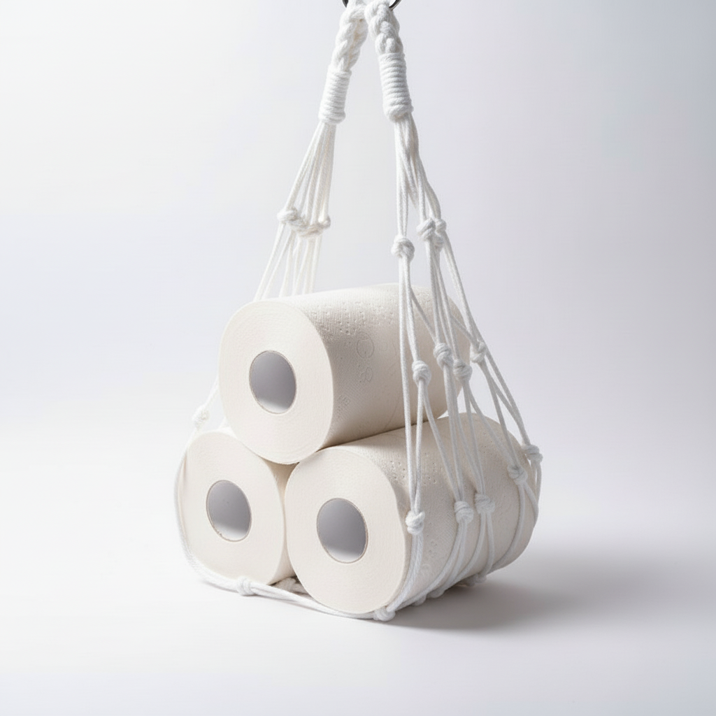 Nordic Hanging Cotton Holder - HangingHaven