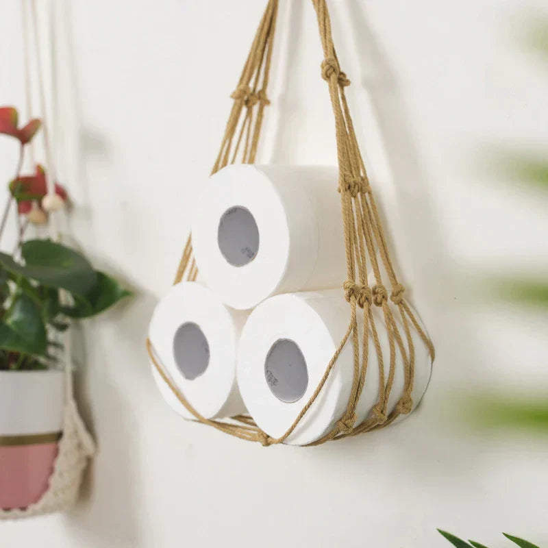 Nordic Hanging Cotton Holder - HangingHaven