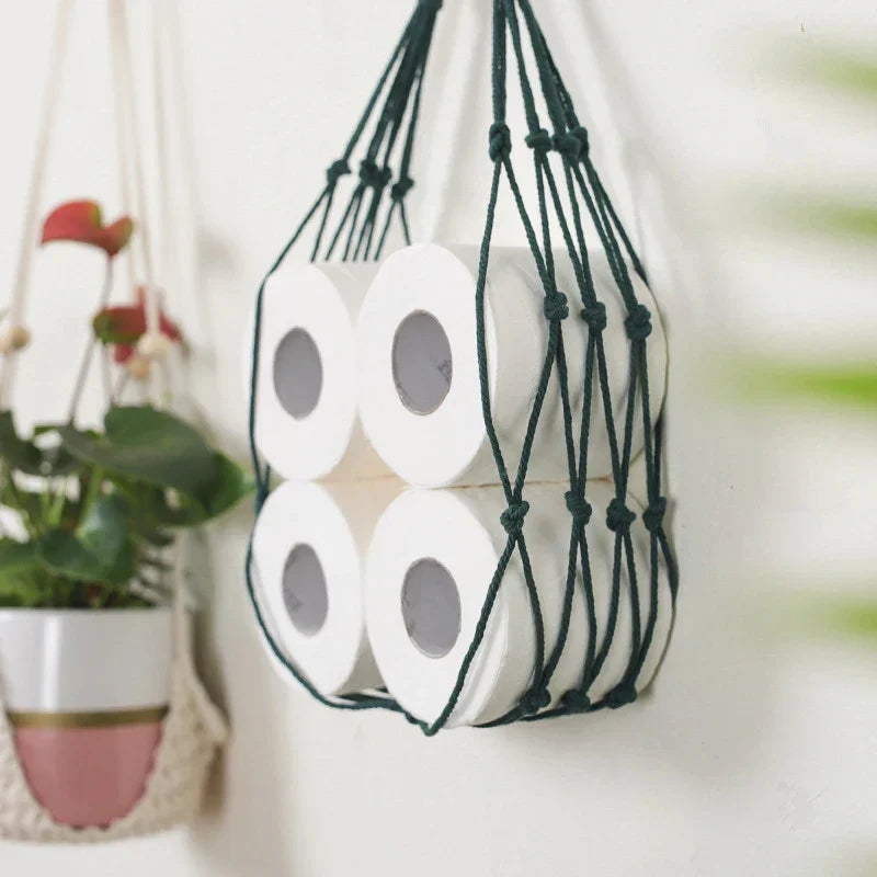 Nordic Hanging Cotton Holder - HangingHaven