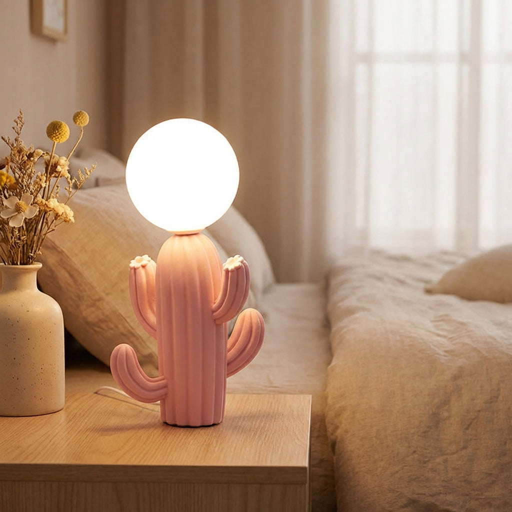 Novelty Cactus Table Lamp - Luminacti