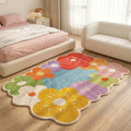 Playful Floral Area Rug - MeadowBloom