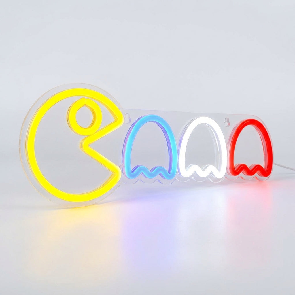 Playful Ghost Neon Sign - Phantomix