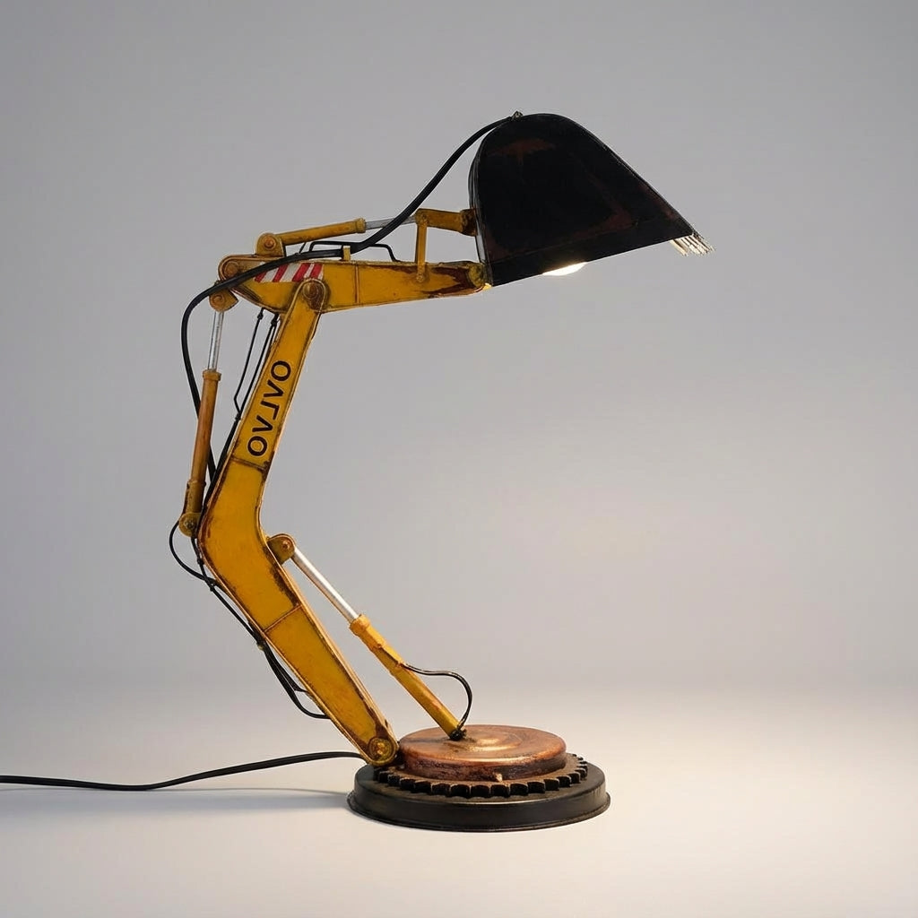 Playful Excavator Table Lamp - Excavora