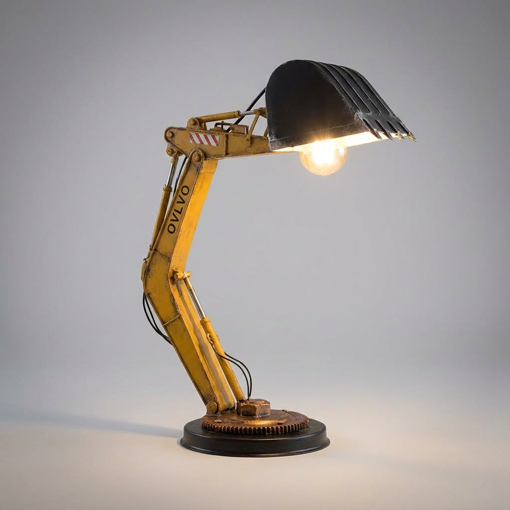 Playful Excavator Table Lamp - Excavora