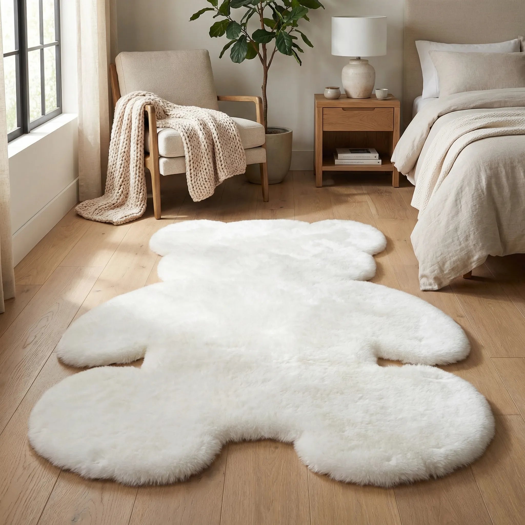 Plush Novelty Floor Rug - BearlySoft