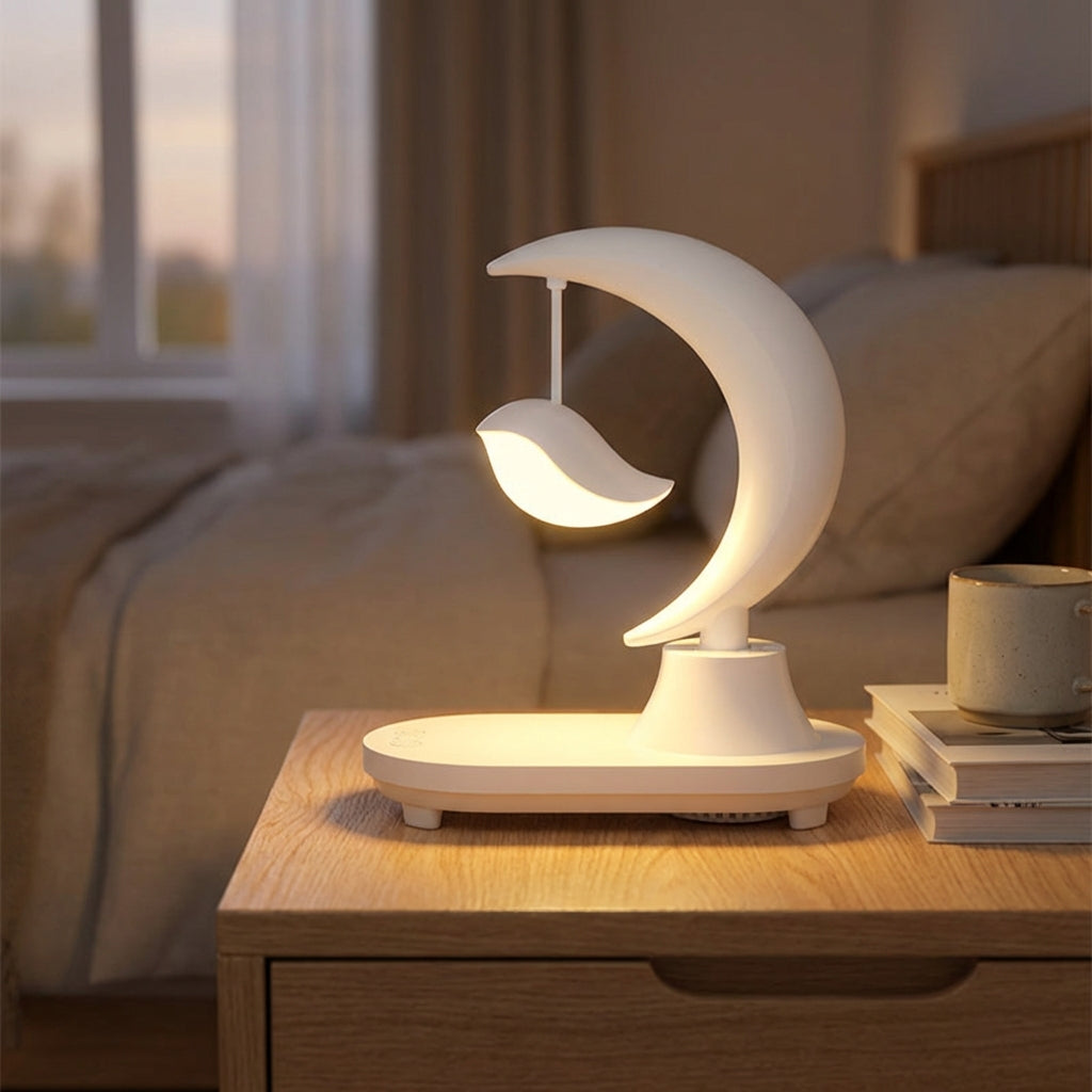 Rechargeable Bluetooth Bedside Lamp - Glowmoon