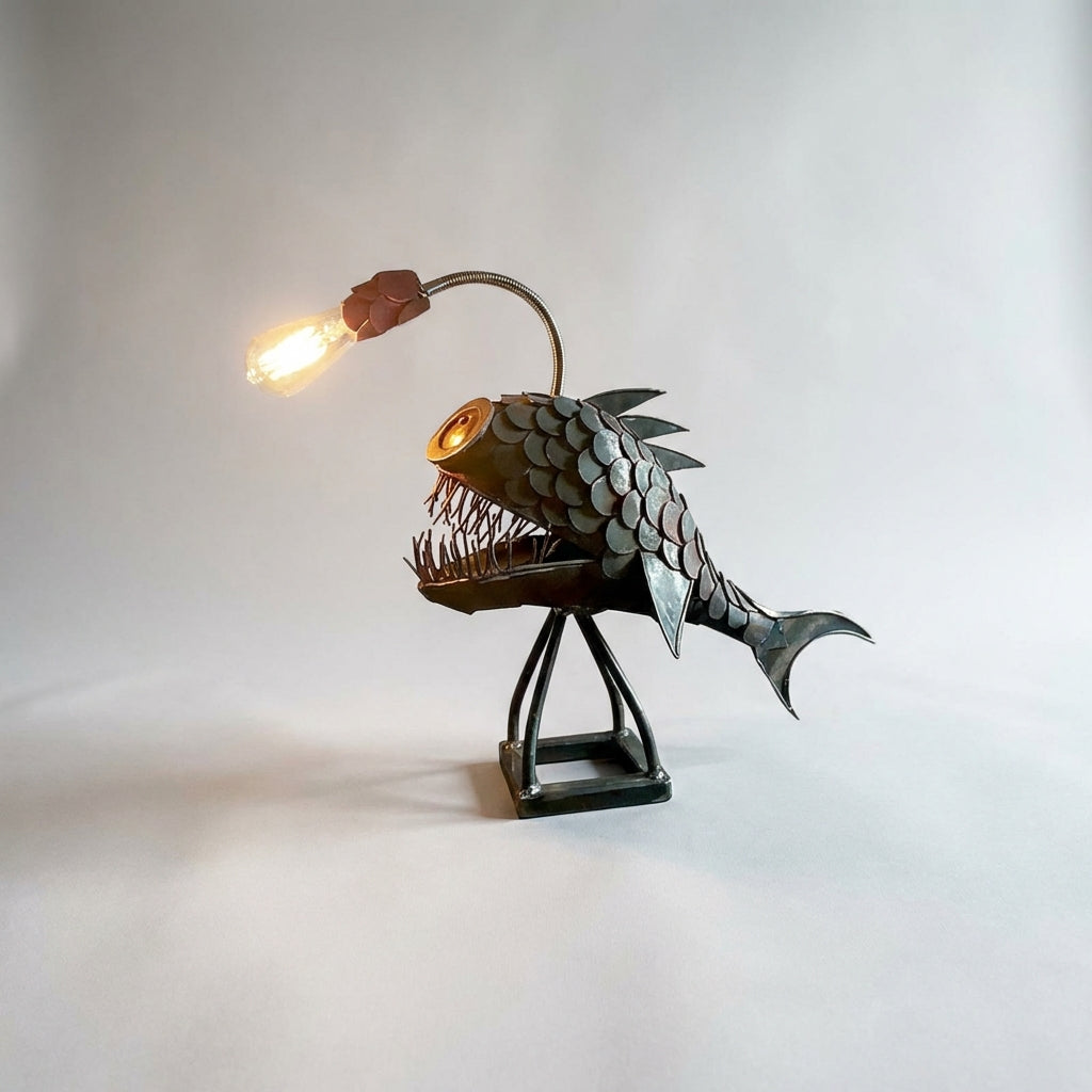 Retro Inspired Table Lamp - Tidegleam