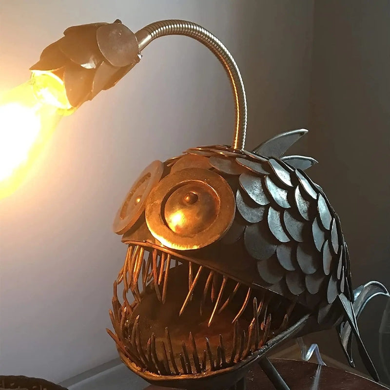 Retro Inspired Table Lamp - Tidegleam