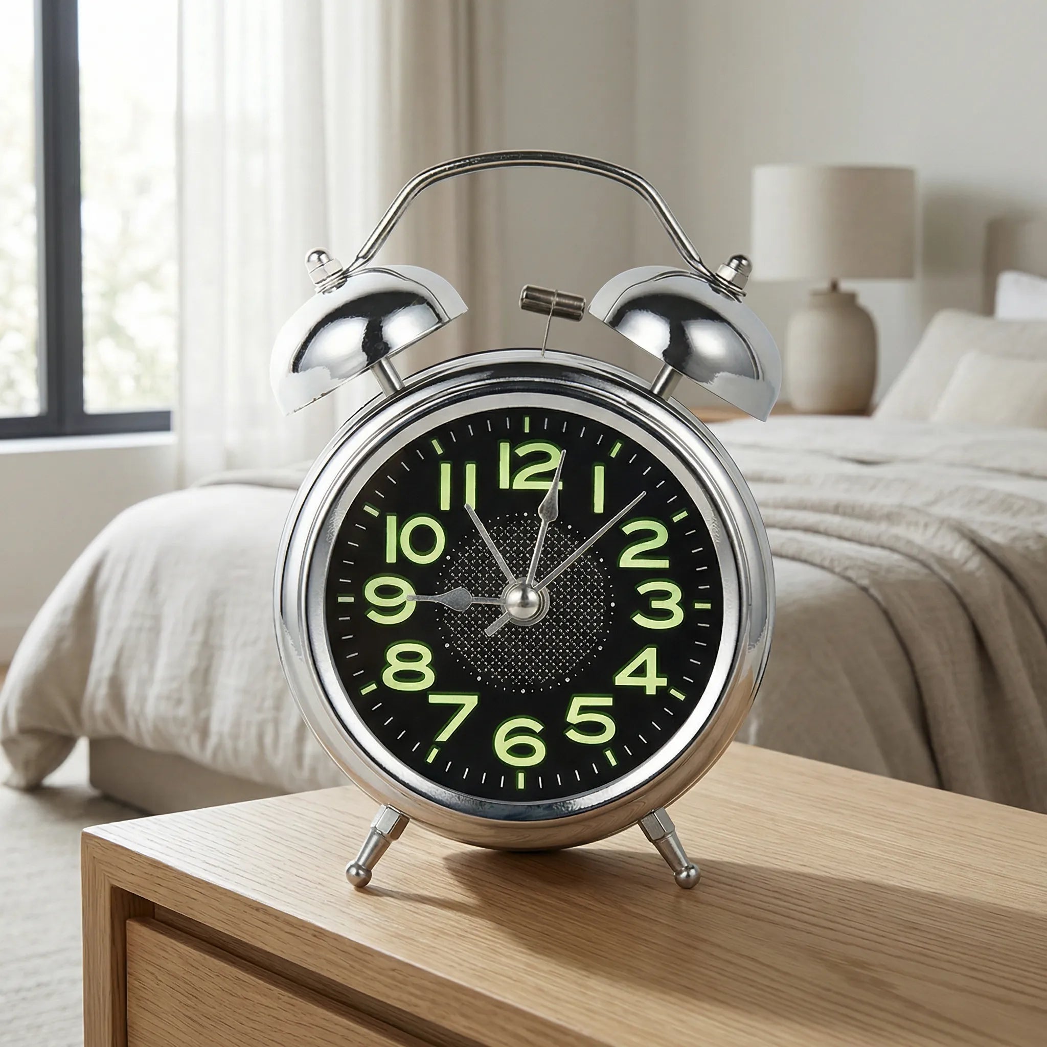 Retro Twin Bell Alarm Clock - BellVibe