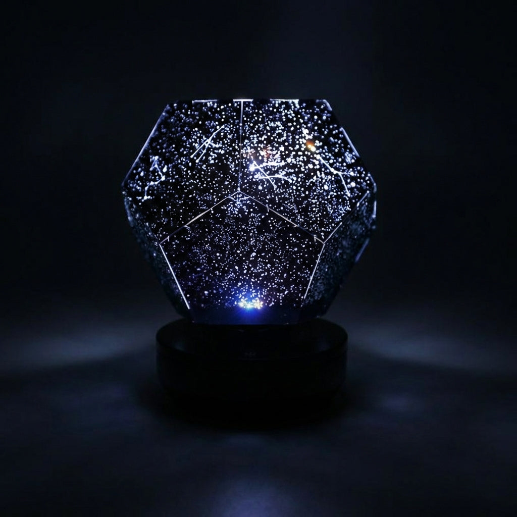 Rotating star projector lamp – Cosmivox
