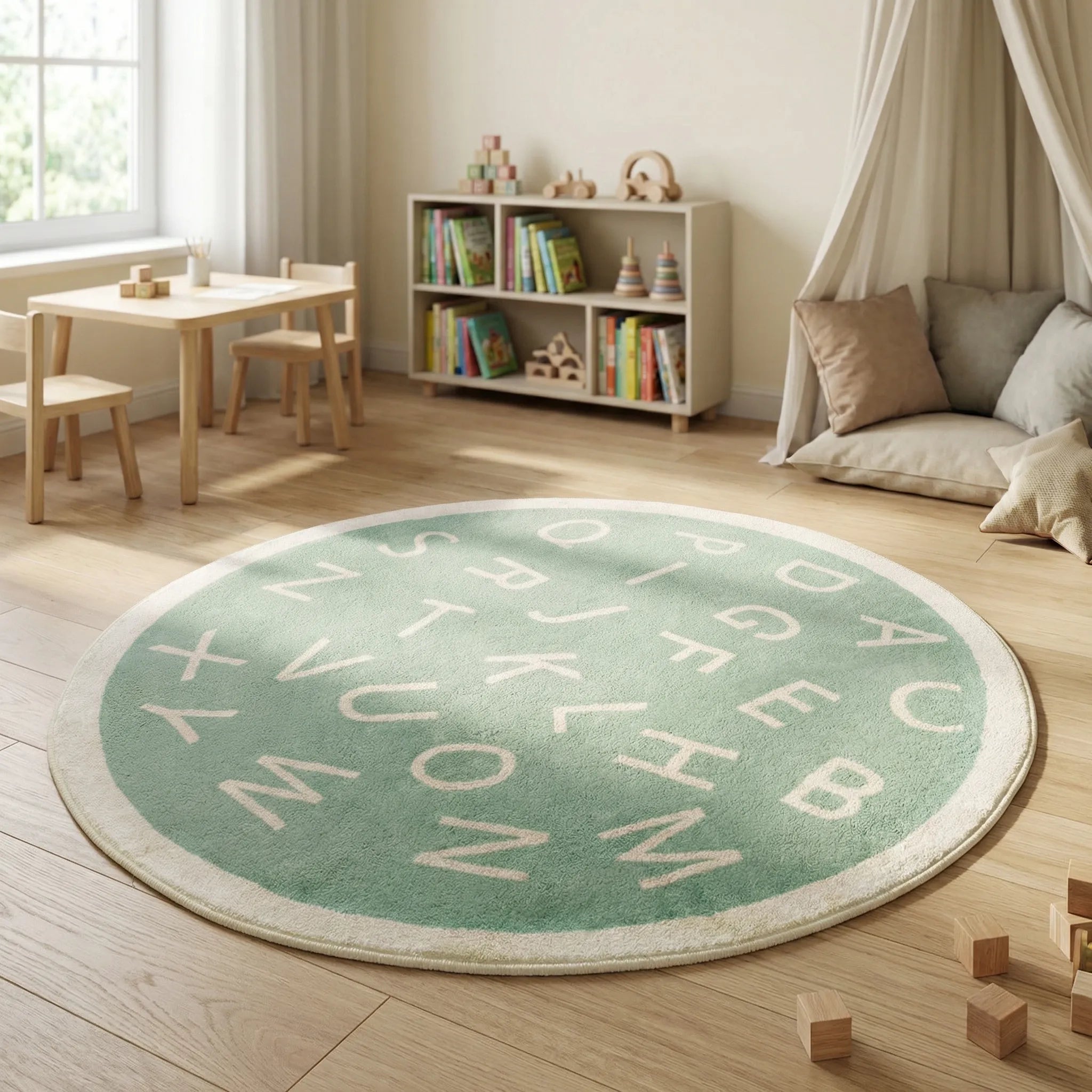 Round Children Play Rug - Playcirca