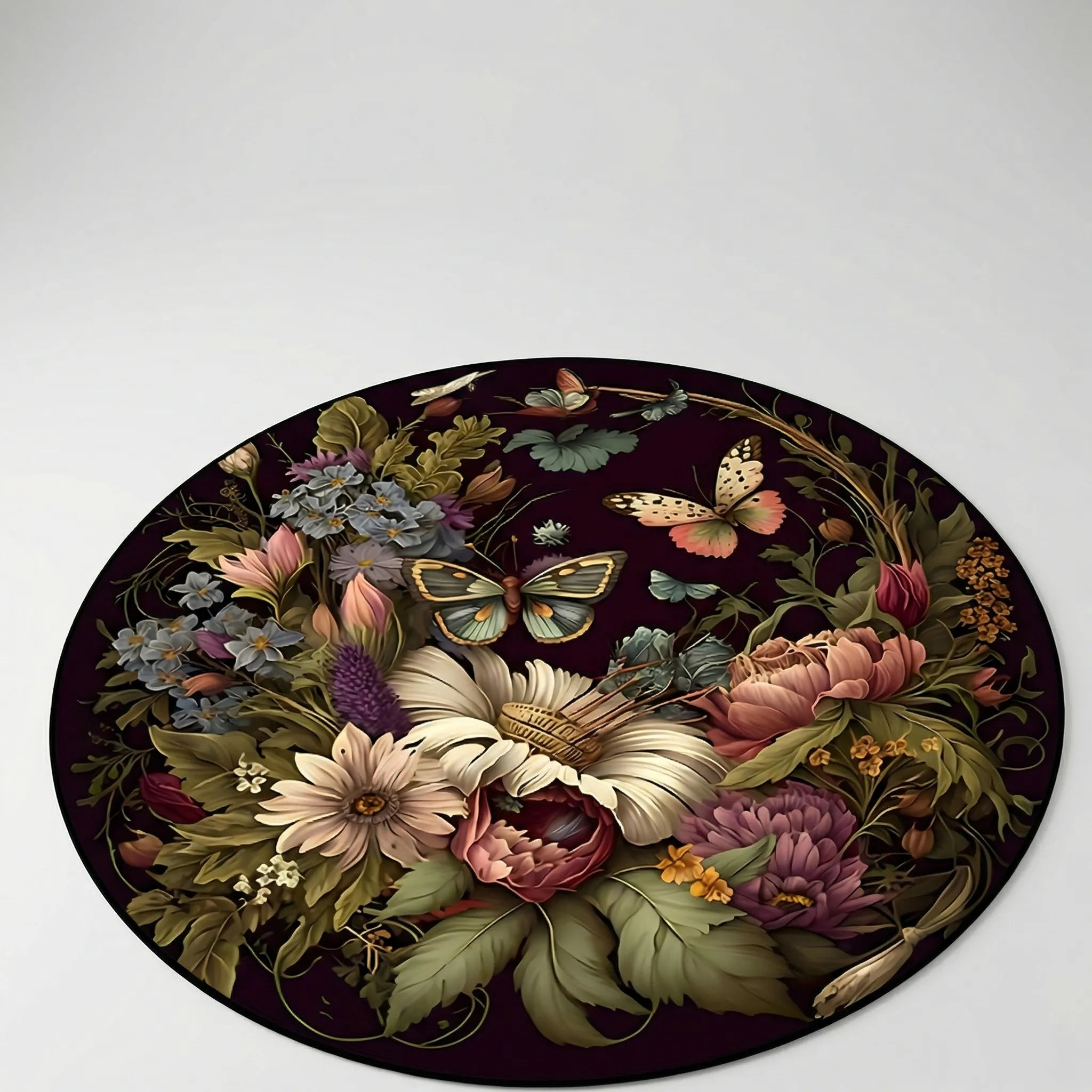 Round Decorative Area Rug - Floravale
